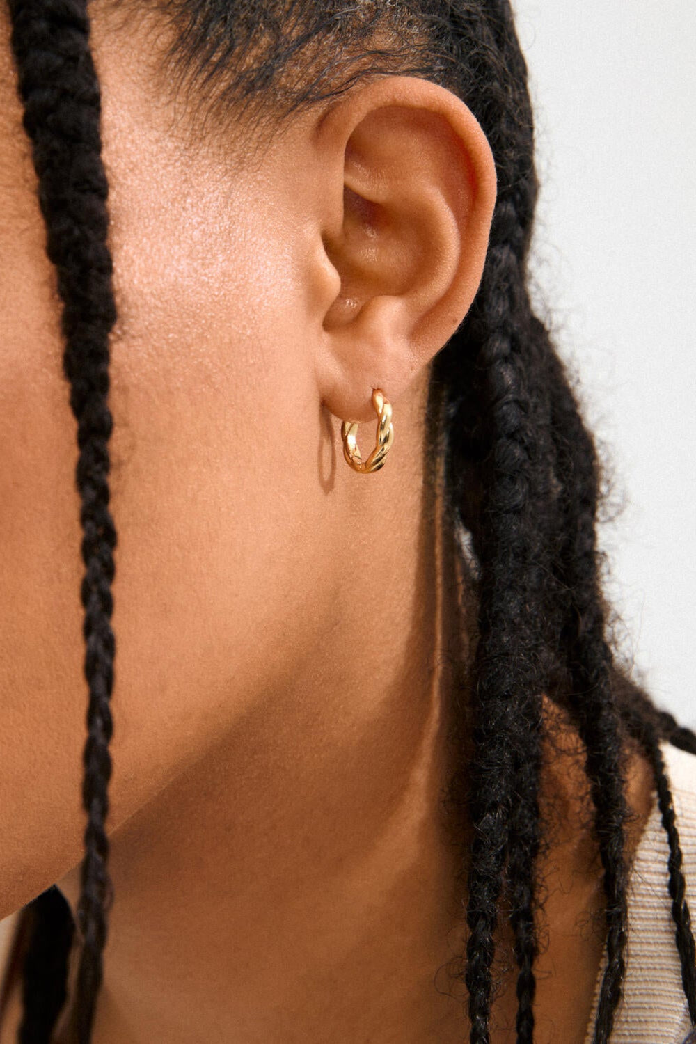 Declan hoops - forgyldt